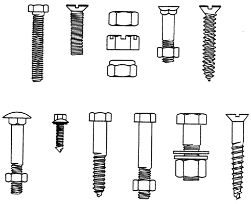 threaded fasteners