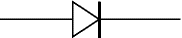 Diode circuit symbol