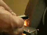 Non precision grinding operation