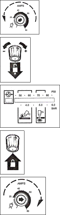 plasma arc cutting process