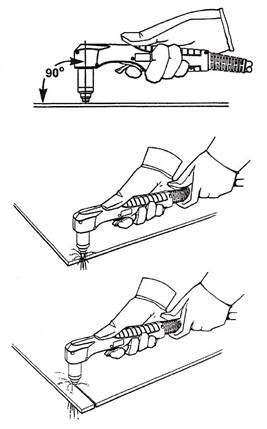 plasma arc cutting process