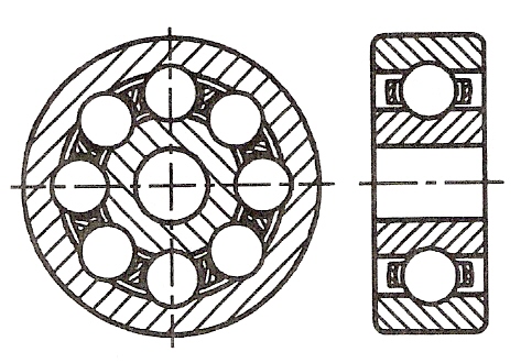 Ball Bearing Engineering Drawing by David Pecile at Coroflotcom